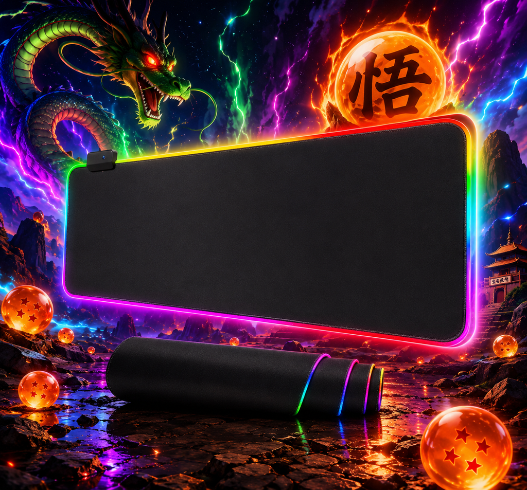 Dragonball Z RGB Gaming Mouse Pad