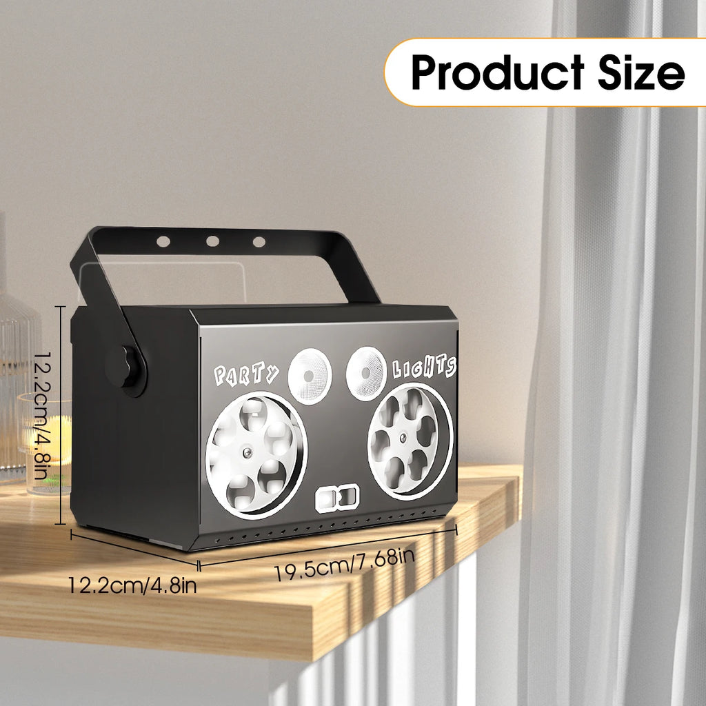 Smart DJ Disco Honeycomb Laser Light with Remote