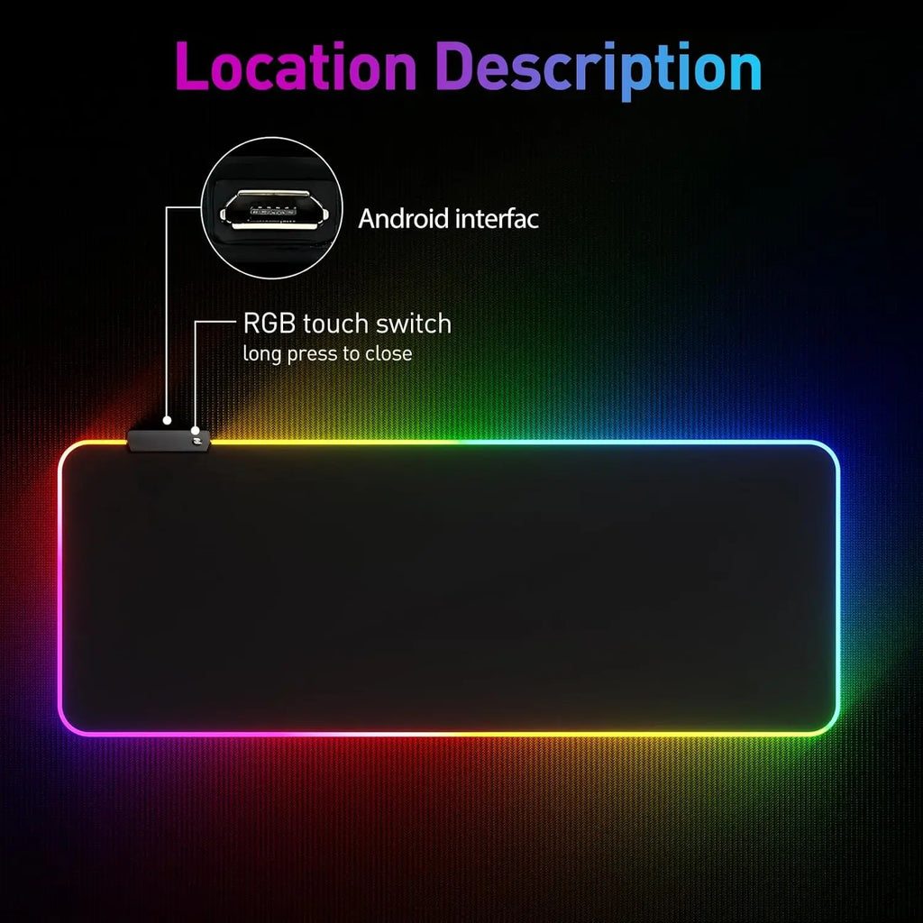 Dragonball Z RGB Gaming Mouse Pad