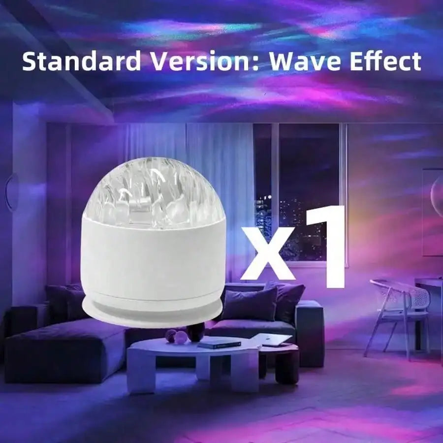 (Saltwater For Strings) Ocean Wave & 3D Water Ripple Projector Light
