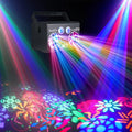 RGB DMX Stage Light – DJ Disco Strobe & LED Projection Party Light with Sound Control & Remote